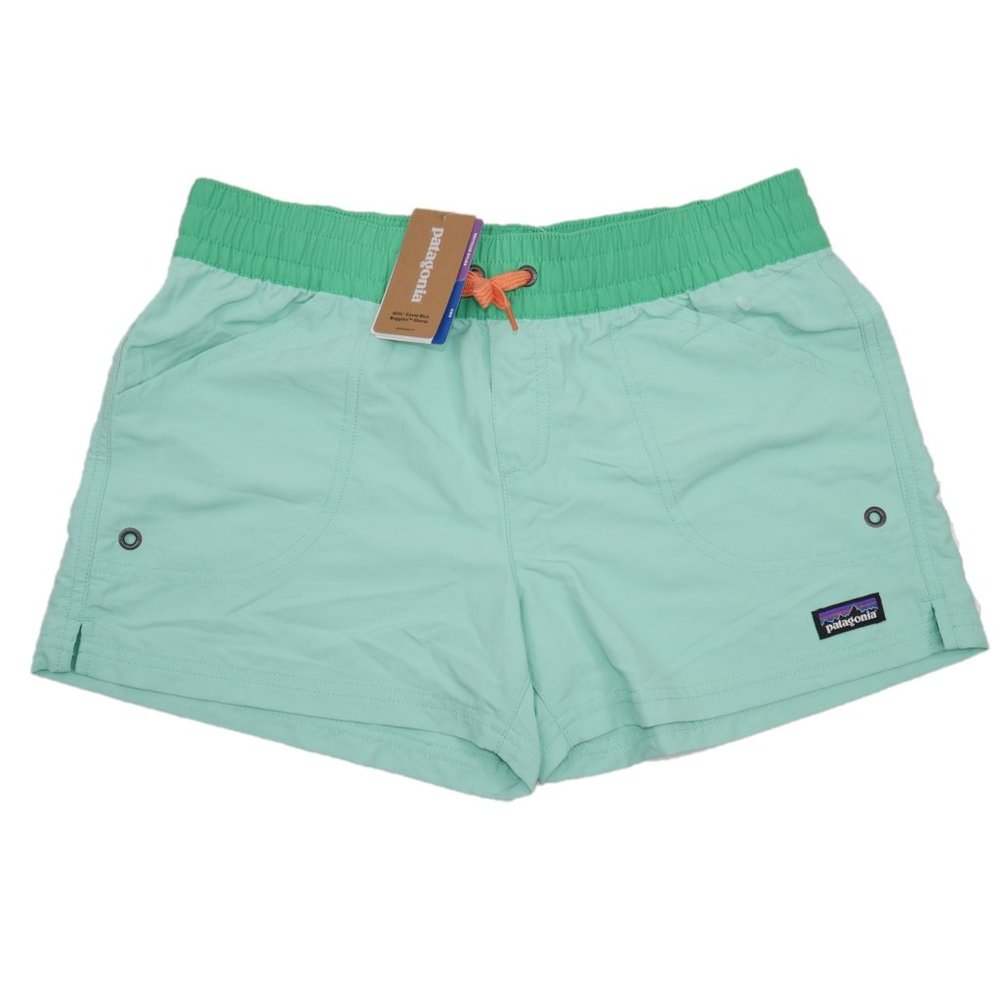 Patagonia Girl's Nylon Beach SUP Surf Swim Shorts - Picture 2 of 8